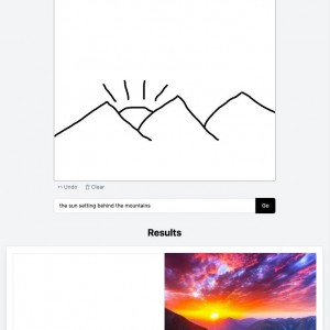 Scribble Diffusion 开源涂鸦 AI 绘画草图变成精致图像源码