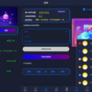 2024定制版抢D系统搭建 抢D支付系统源码