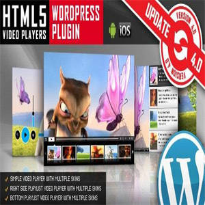 HTML5 Video Player v5.3.3 – HTML5 视频播放器 WordPress插件