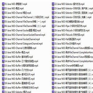 Java网络编程NIO视频教程