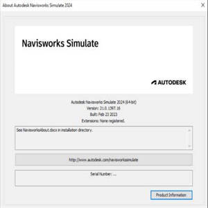 Autodesk Navisworks Simulate/Manage 2024 中文安装版(附补丁) 64位