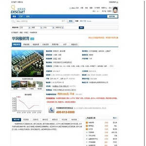 炎汉房产楼盘Discuz插件系统源码 商业版下载