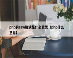 php的raw格式是什么意思（php什么意思）