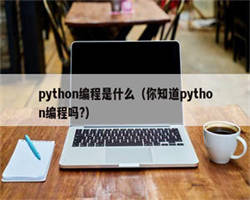 python编程是什么（你知道python编程吗?）