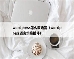 wordpress怎么改语言（wordpress语言切换插件）