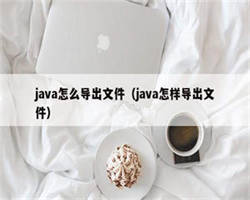 java怎么导出文件（java怎样导出文件）