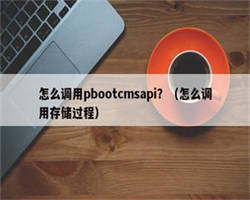 怎么调用pbootcmsapi？（怎么调用存储过程）