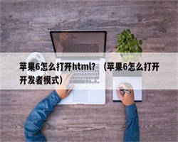 苹果6怎么打开html？（苹果6怎么打开开发者模式）