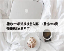 易优cms资讯模板怎么用？（易优cms资讯模板怎么用不了）