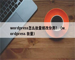 wordpress怎么批量修改分类？（wordpress 批量）