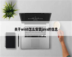 关于win8怎么安装java的信息