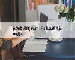 js怎么调用java？（js怎么调用java类）