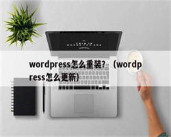 wordpress怎么重装？（wordpress怎么更新）