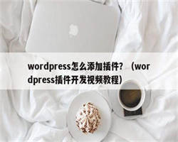 wordpress怎么添加插件？（wordpress插件开发视频教程）