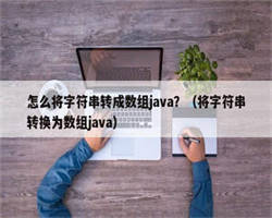 怎么将字符串转成数组java？（将字符串转换为数组java）