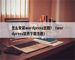 怎么安装wordpress主题？（wordpress软件下载主题）