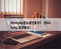 thinkphp怎么进行支付？（thinkphp 支付接口）