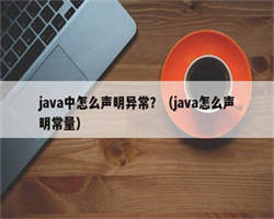 java中怎么声明异常？（java怎么声明常量）