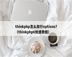 thinkphp怎么放行options？（thinkphp6快速教程）