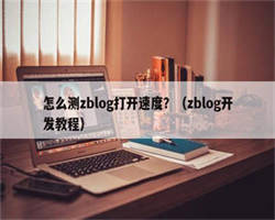 怎么测zblog打开速度？（zblog开发教程）