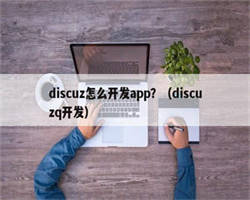 discuz怎么开发app？（discuzq开发）