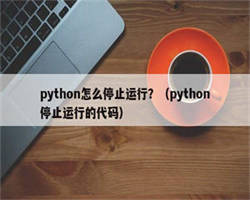 python怎么停止运行？（python停止运行的代码）