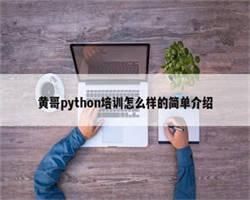 黄哥python培训怎么样的简单介绍