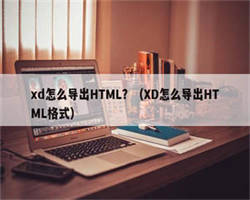 xd怎么导出HTML？（XD怎么导出HTML格式）